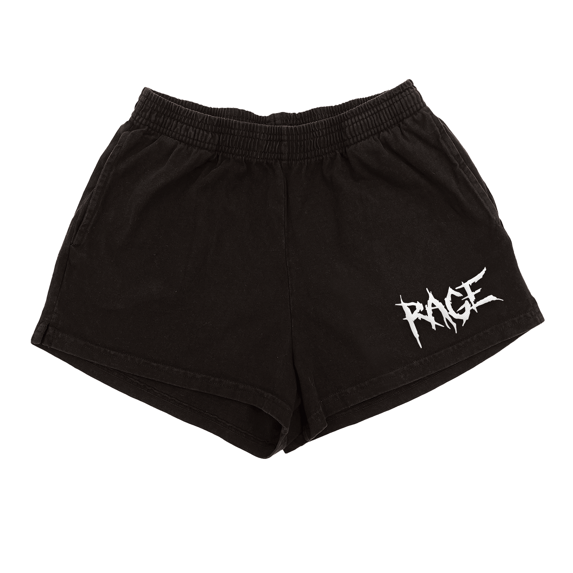 Rage Embroidered Shorts