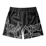 Rage Outline Mesh Shorts