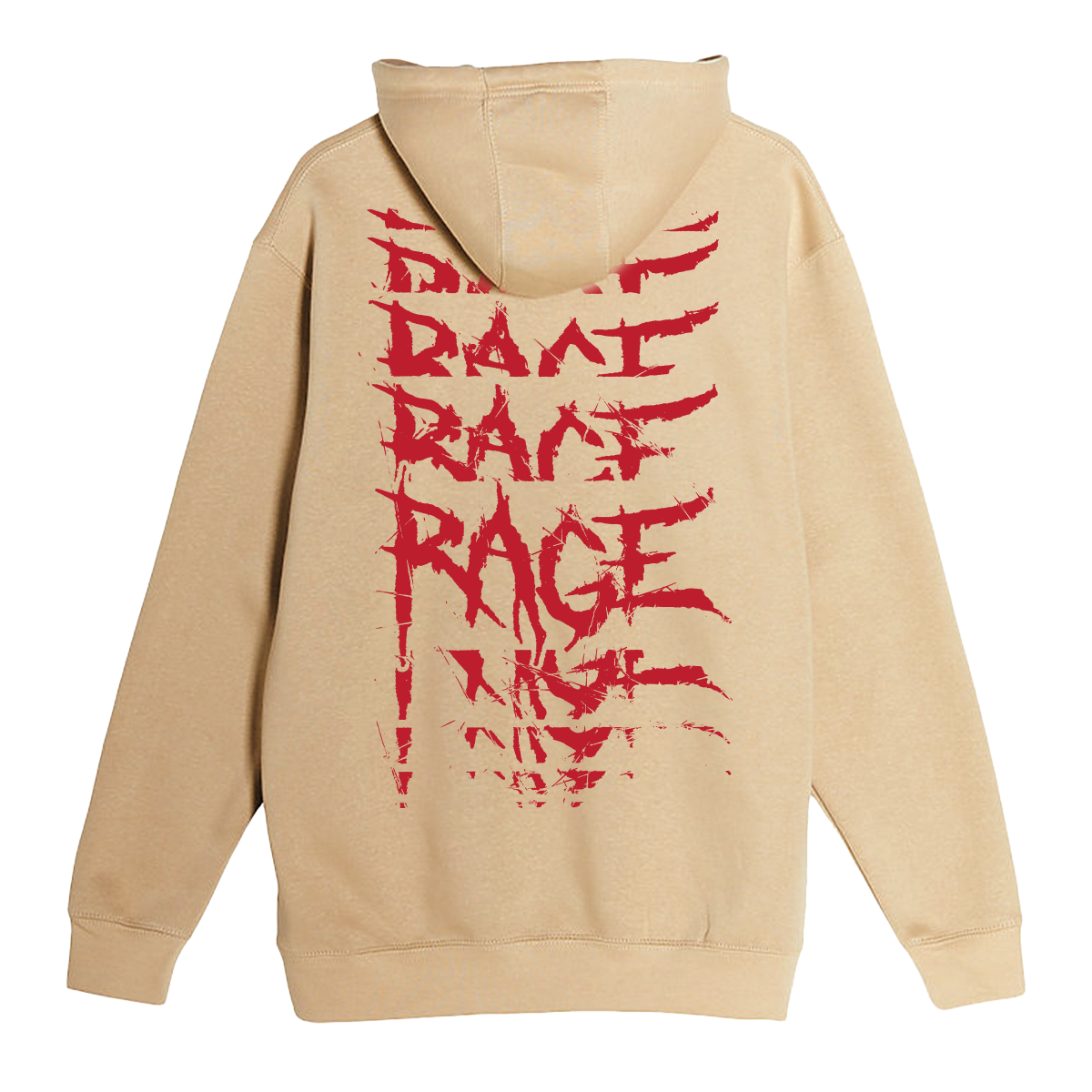 Rage Stacked Premium Heavyweight Hoodie
