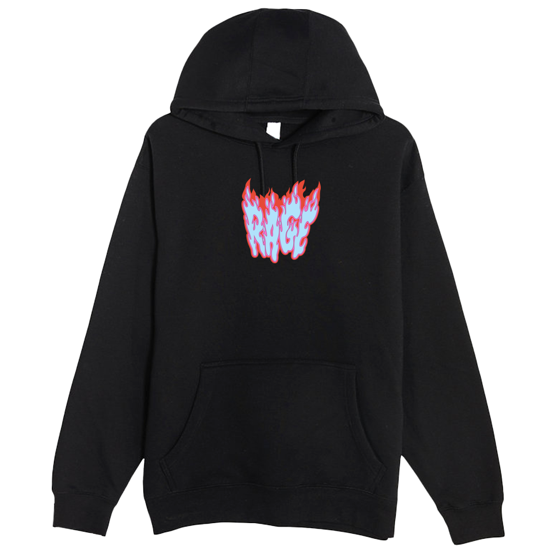 Flaming Skull Hoodie