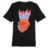 Flaming Skull Tee