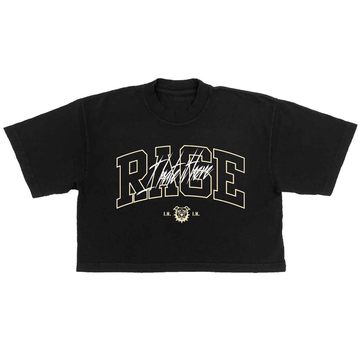 Varsity Oversized Crop Tee