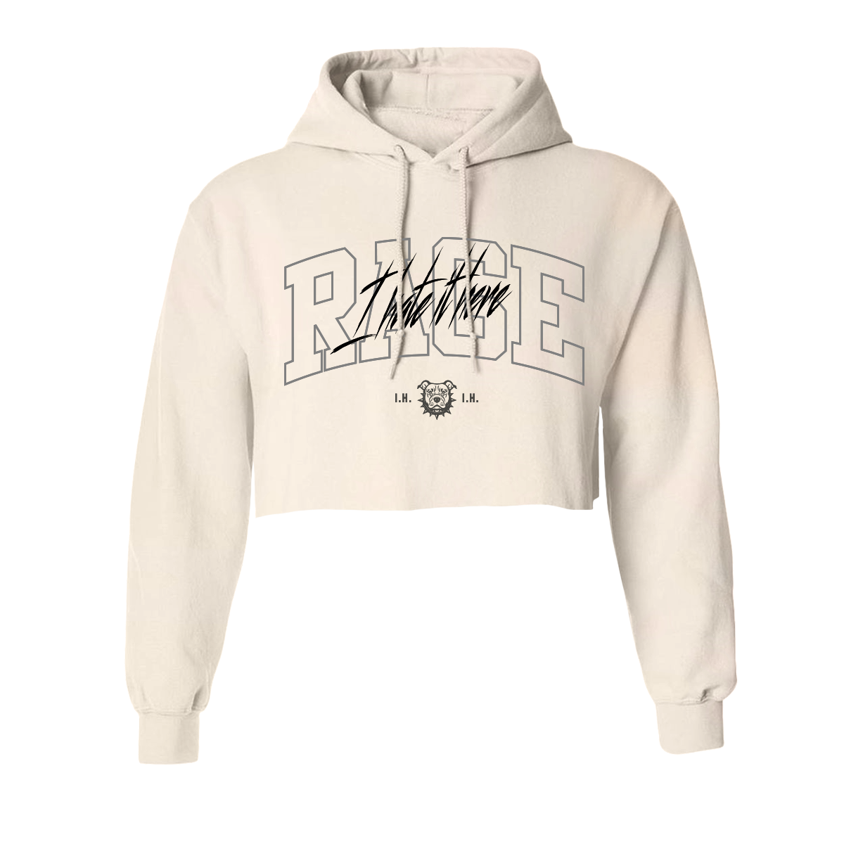 Varsity Crop Hoodie