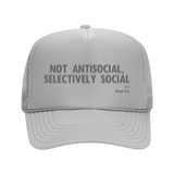 Selectively Social Foam Trucker