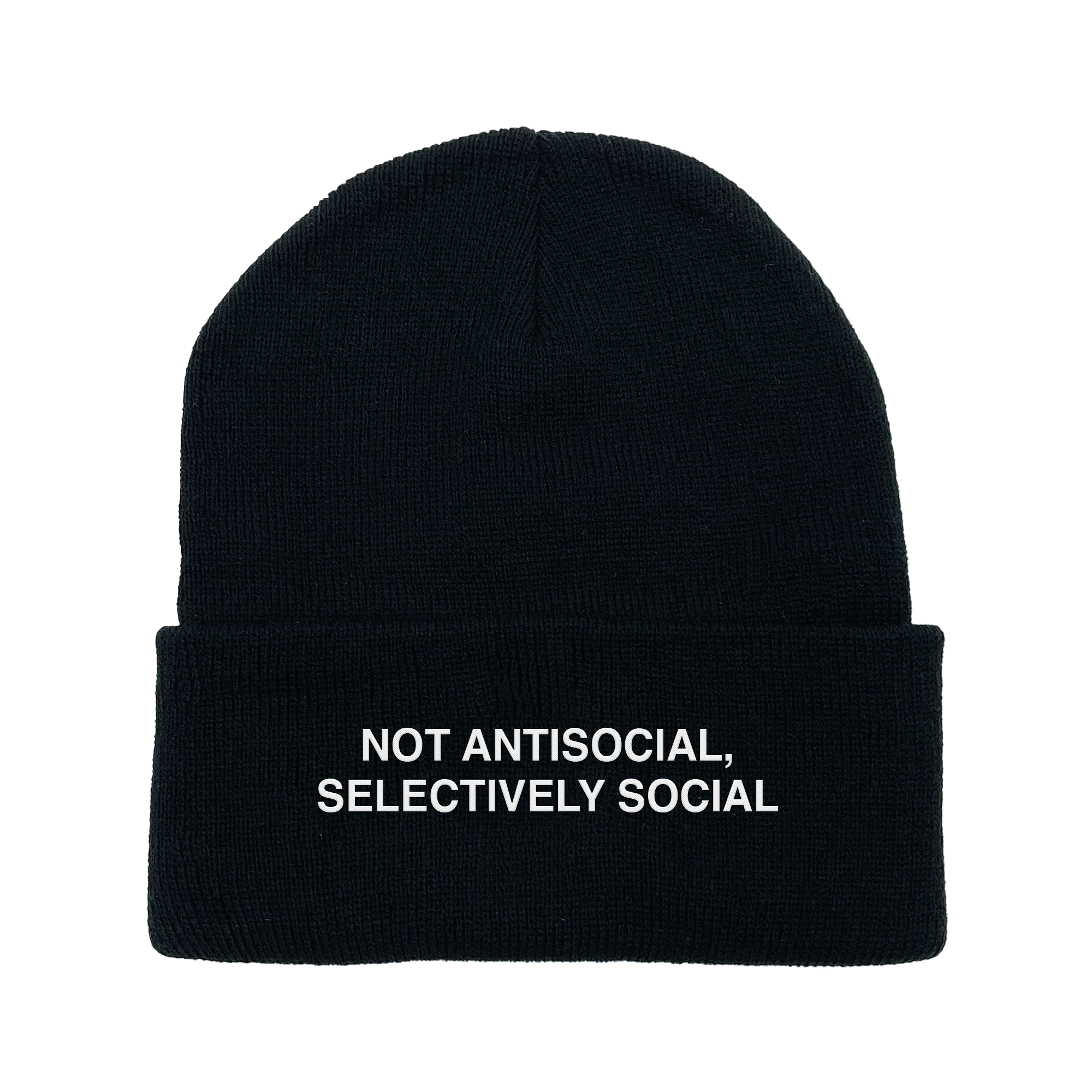 Selectively Social Beanie