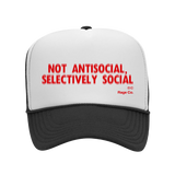 Selectively Social Foam Trucker