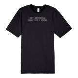 Selectively Social Midweight Tee