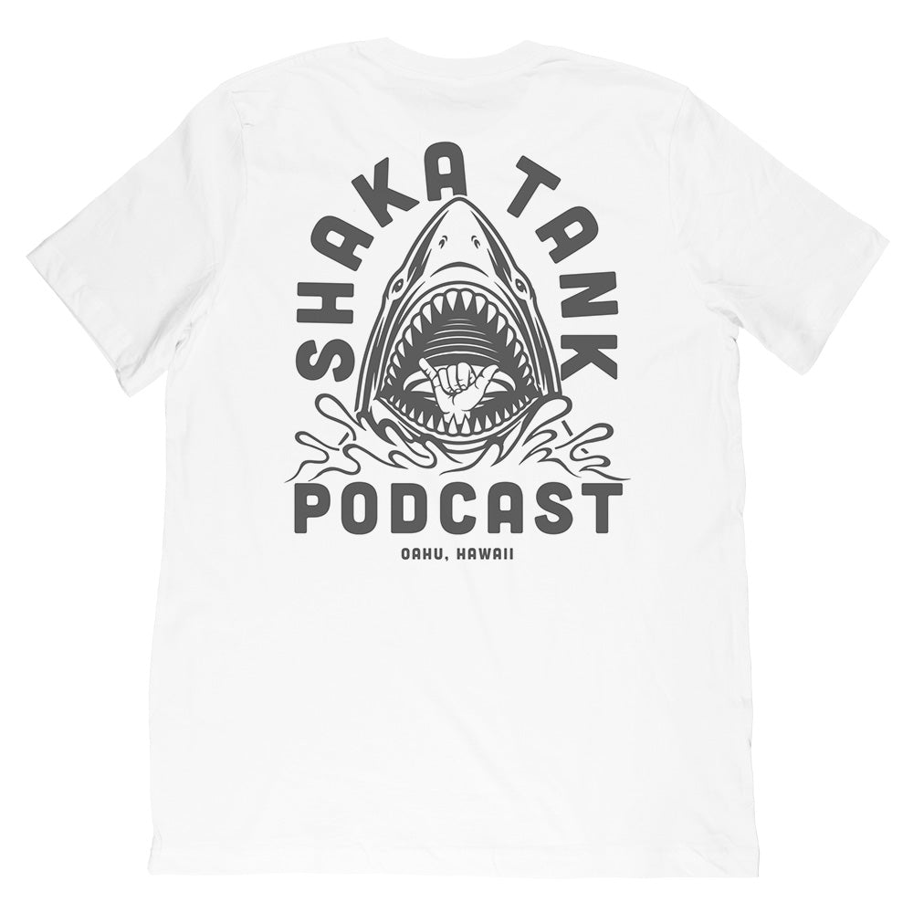 Shaka Tank Podcast Logo Tee