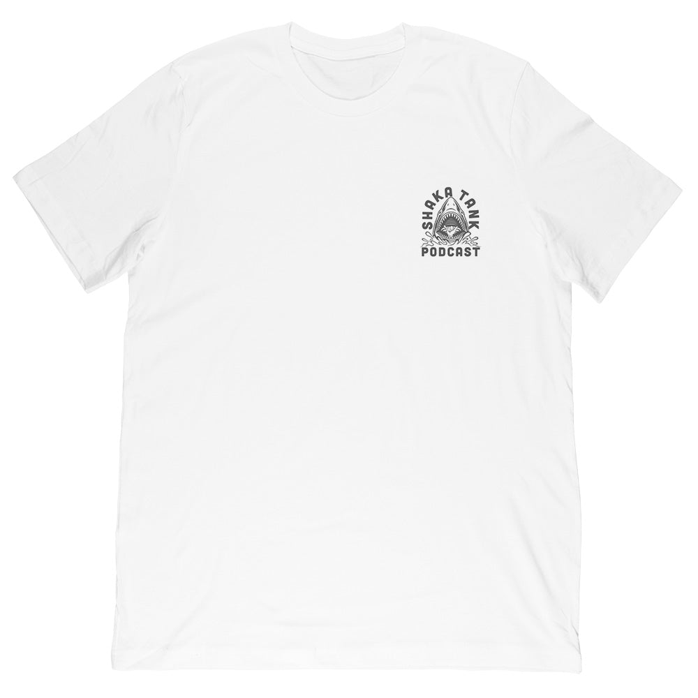 Shaka Tank Podcast Logo Tee