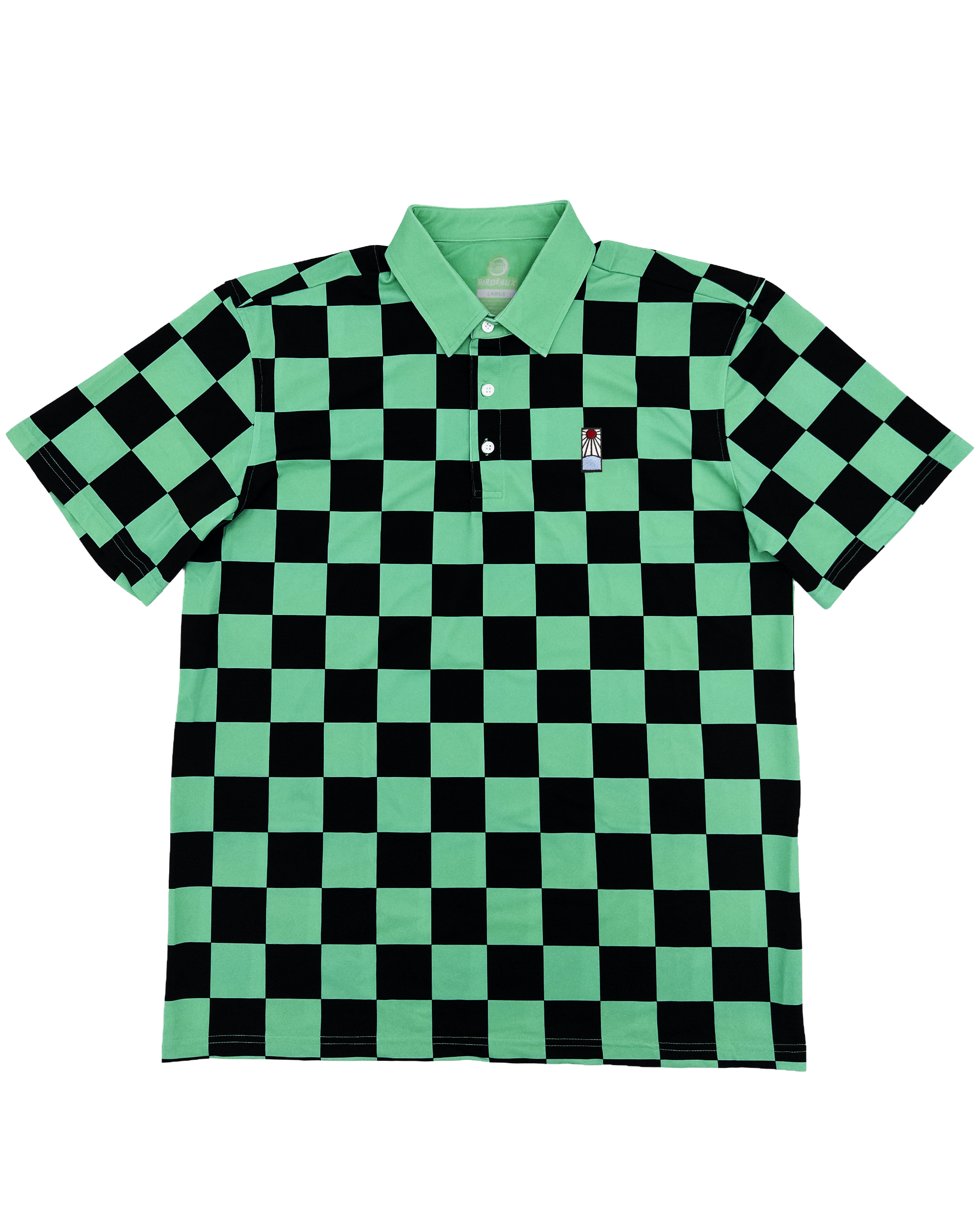 Birdeaux x Demon Slayer Tanjiro Golf Polo