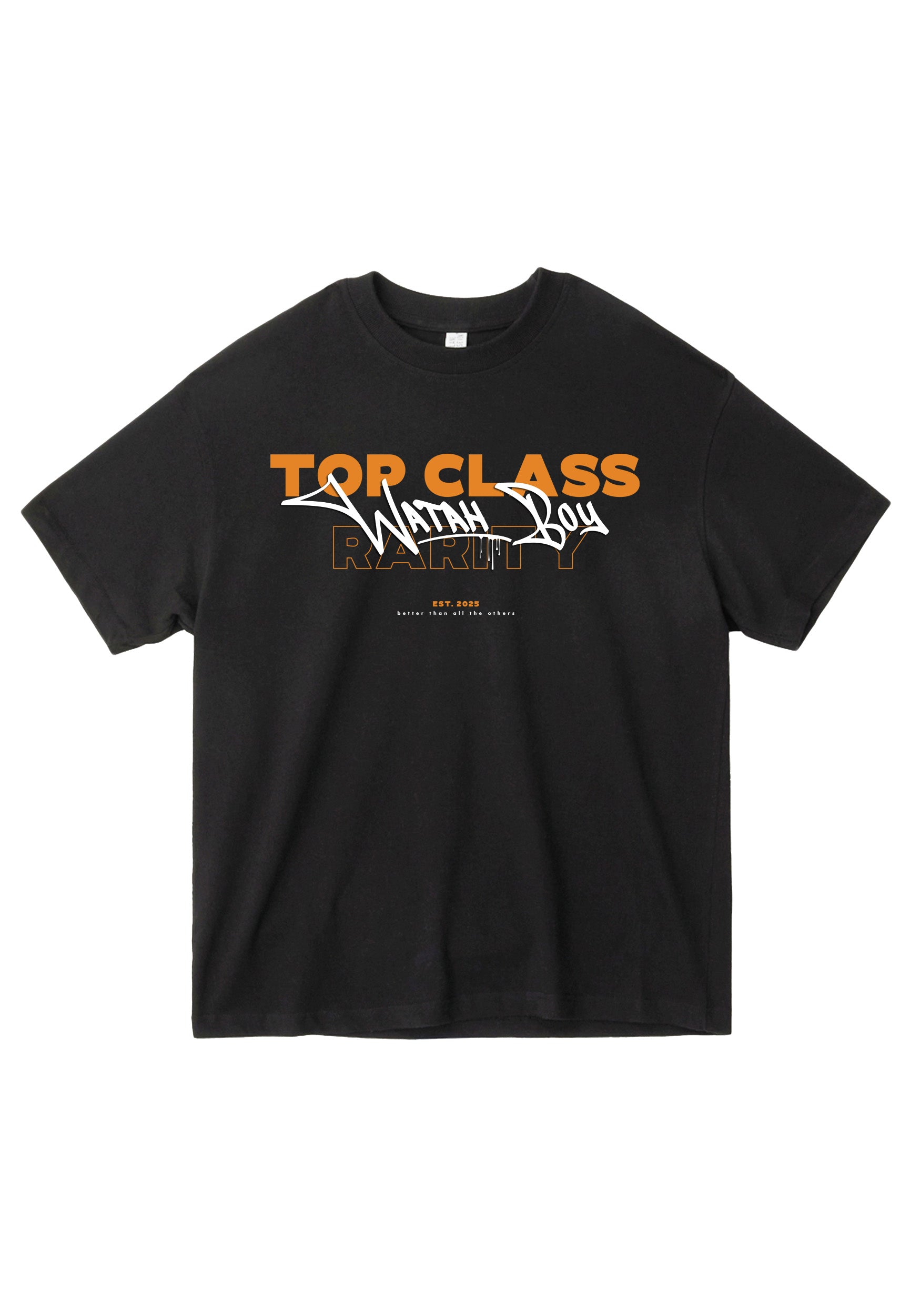 Top Class Rarity Heavyweight Tee - Black