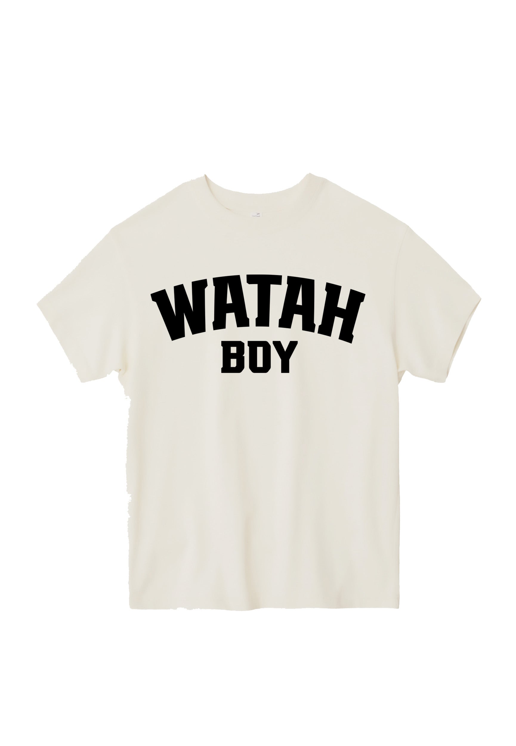Watah Boy Heavyweight Tee - Natural