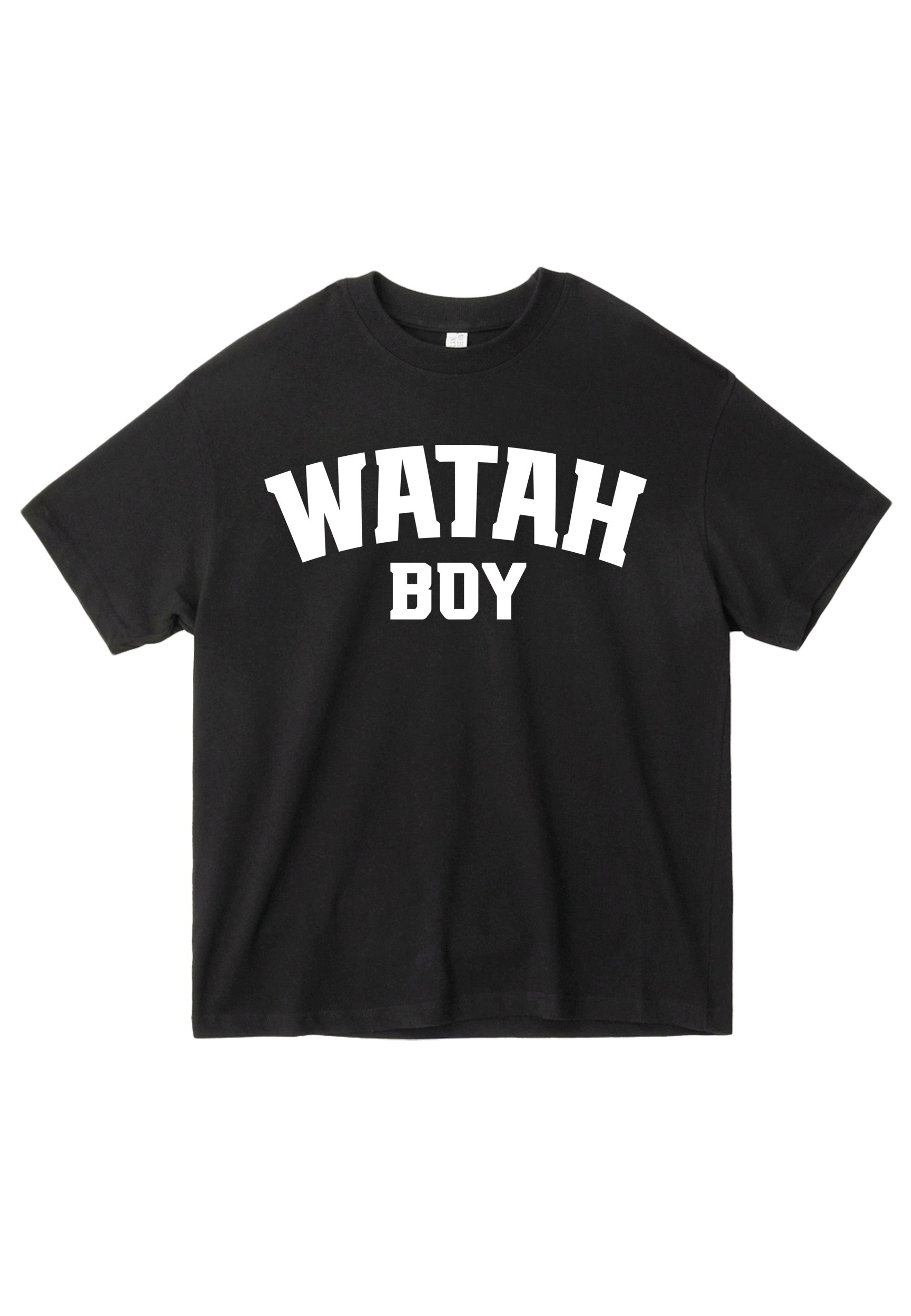 Watah Boy Heavyweight Tee - Black