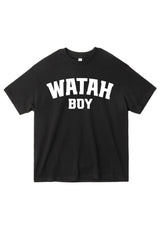 Watah Boy Heavyweight Tee - Black