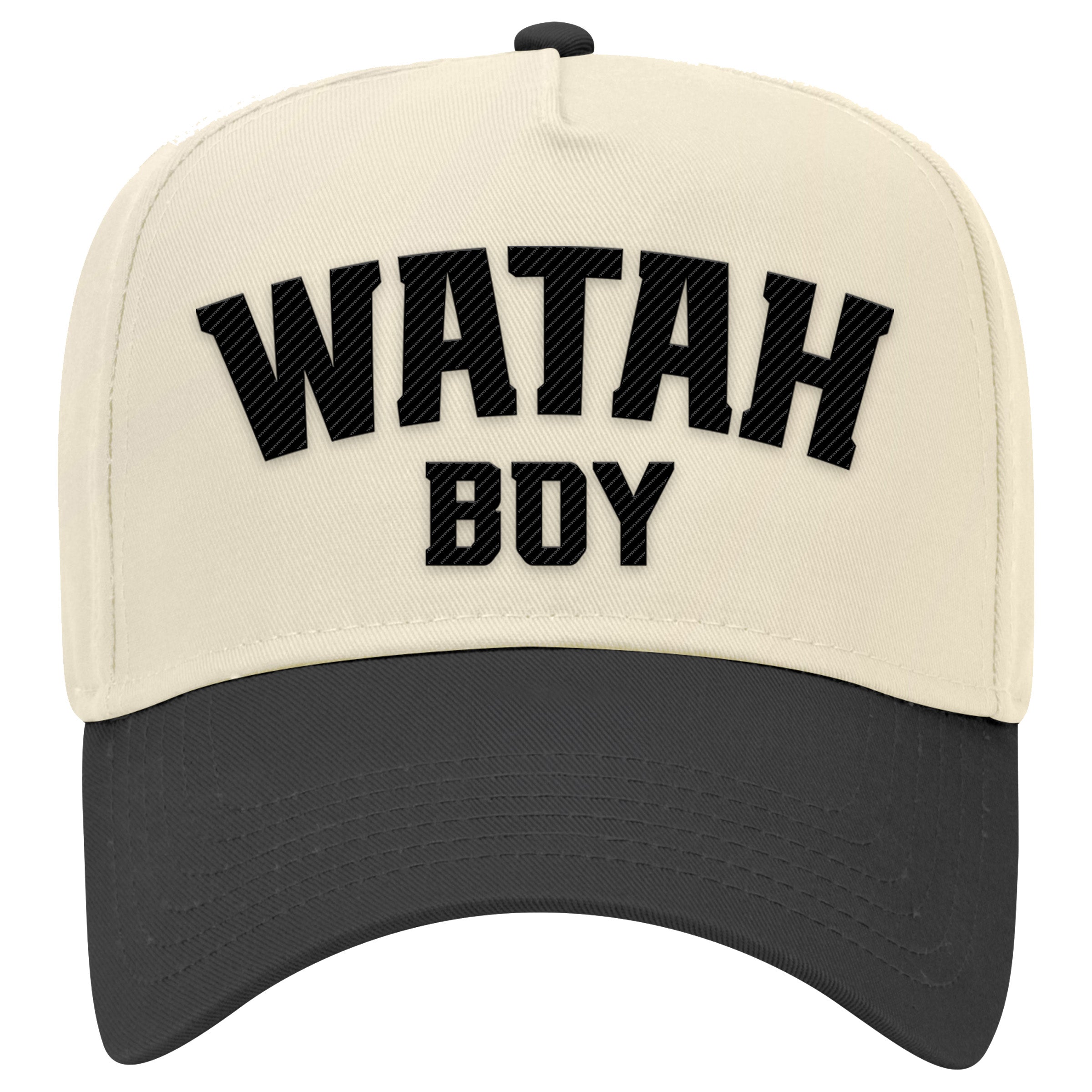 Watah Boy Embroidered Two Tone Snapback
