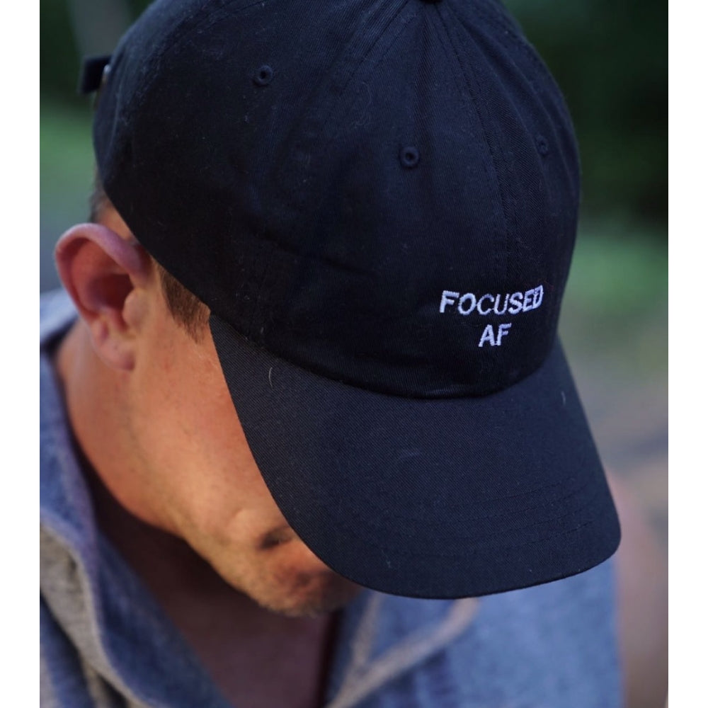 Focused AF Dad Hat - Black