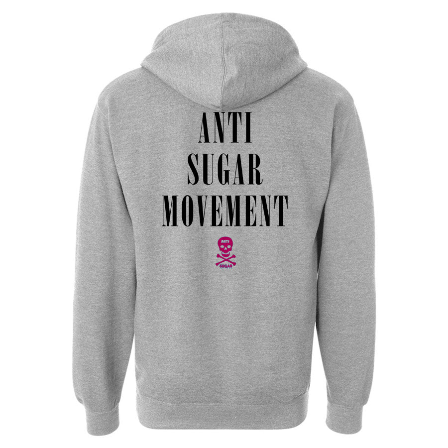 Vegan Power - ASM Zip Contrast Hoodie