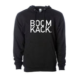 BOOMKACK BLOCK HOODIE - BLACK