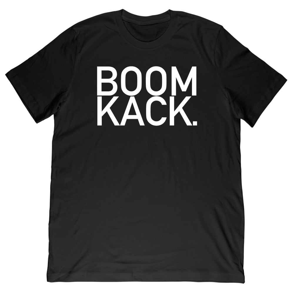 BOOMKACK BLOCK TEE - BLACK