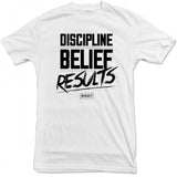 Never4Fit - Discipline Belief Results Tee