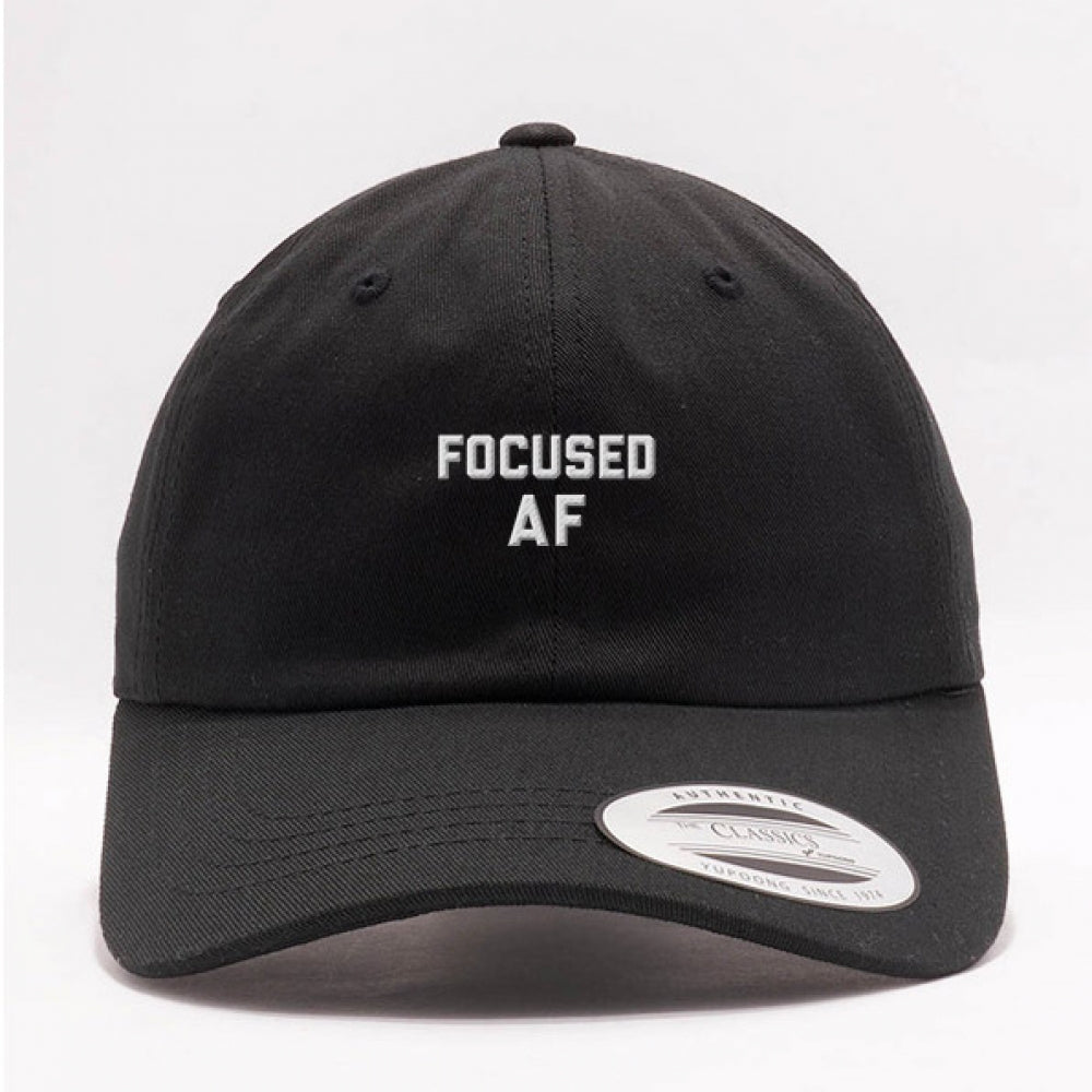 Focused AF Dad Hat - Black