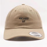 Focused AF Dad Hat - Stone
