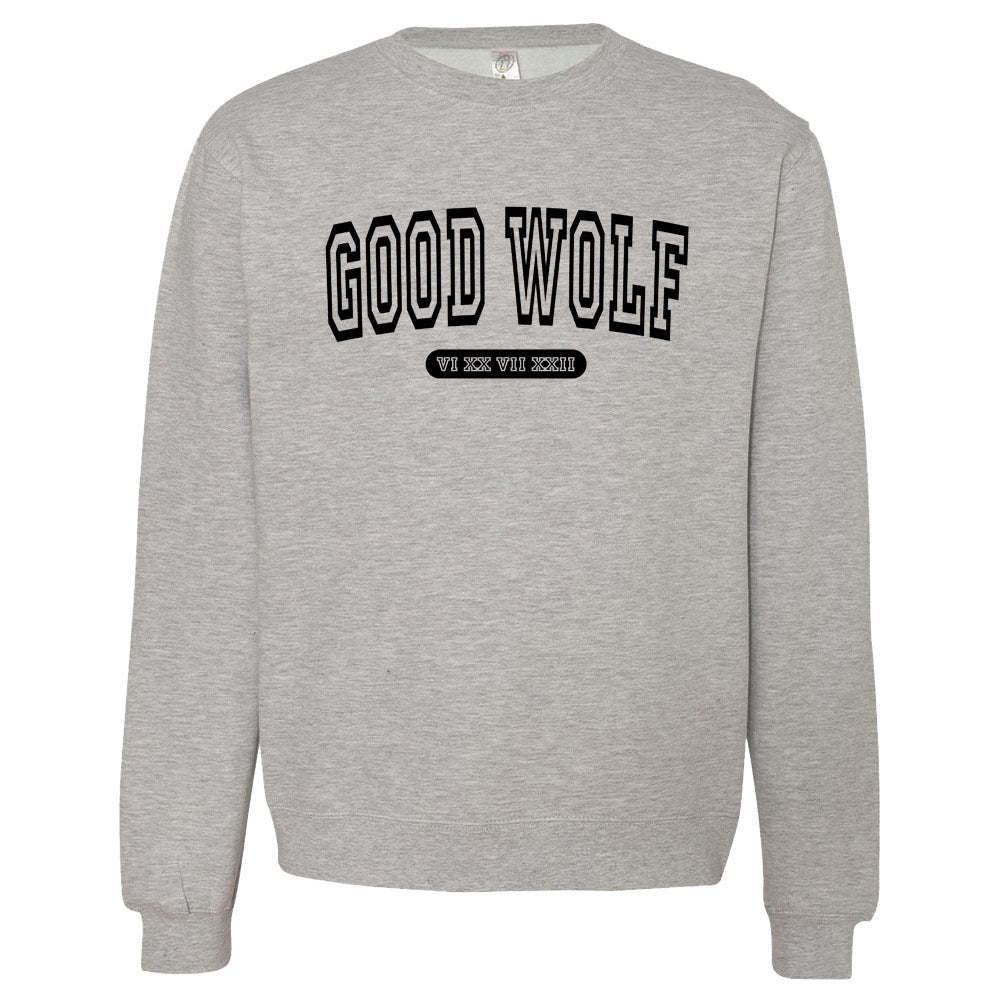 FTGW - Good Wolf Varsity Crewneck