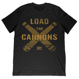 STFT - Load the Cannons Gold Tee - Black