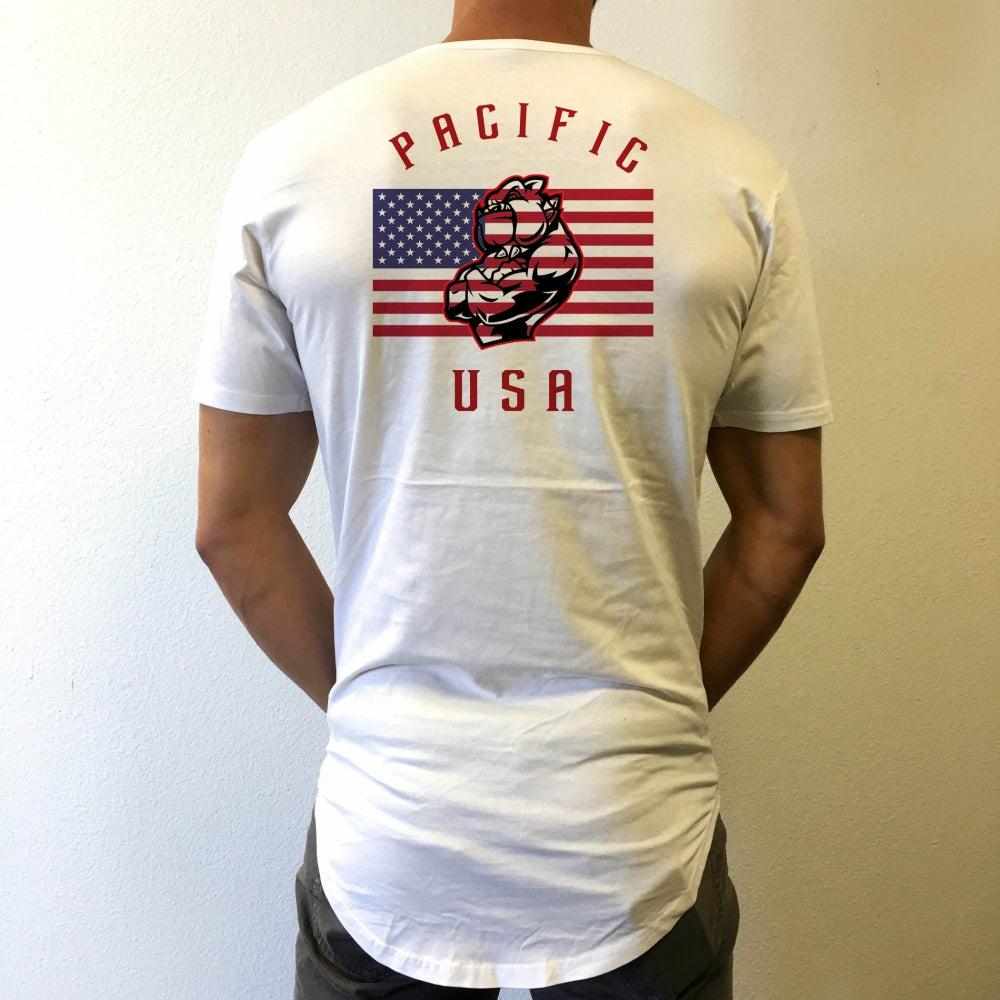 Pacific USA Scoop Tee