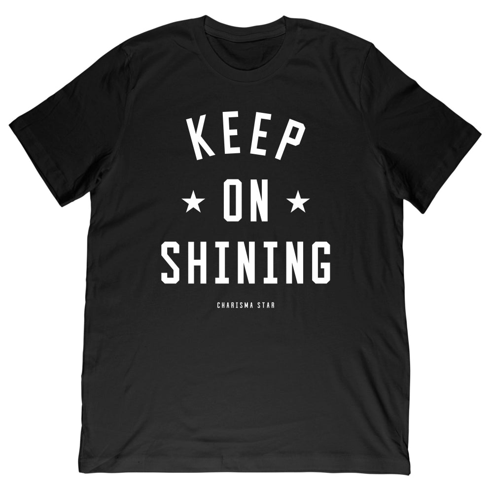 SHINE LIKE STARS TEE - BLACK