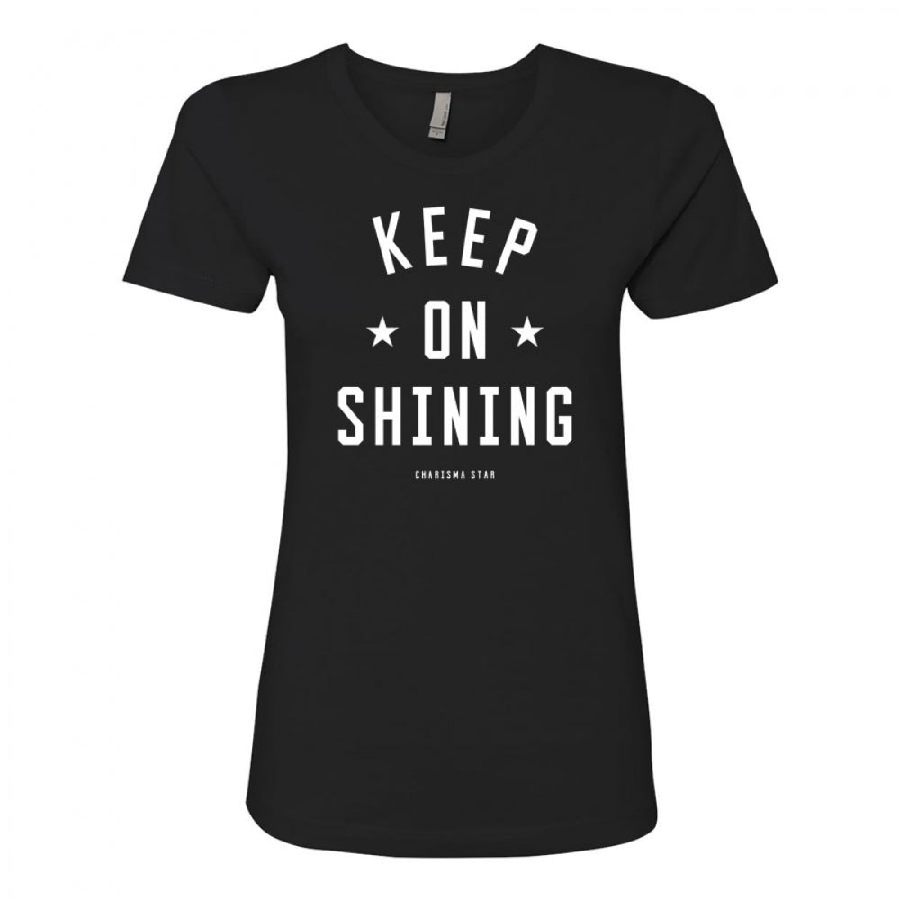 SHINE LIKE STARS WOMEN'S TEE - Black