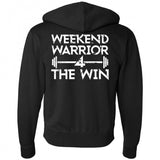 Weekend Warrior Hoodie  - Black