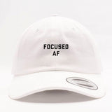 Focused AF Dad Hat - White